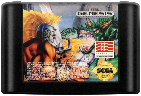 Gods - Sega Genesis