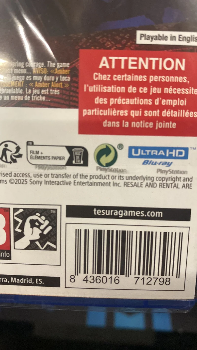 Amber Alert Playstation 5 Edizione Europea
