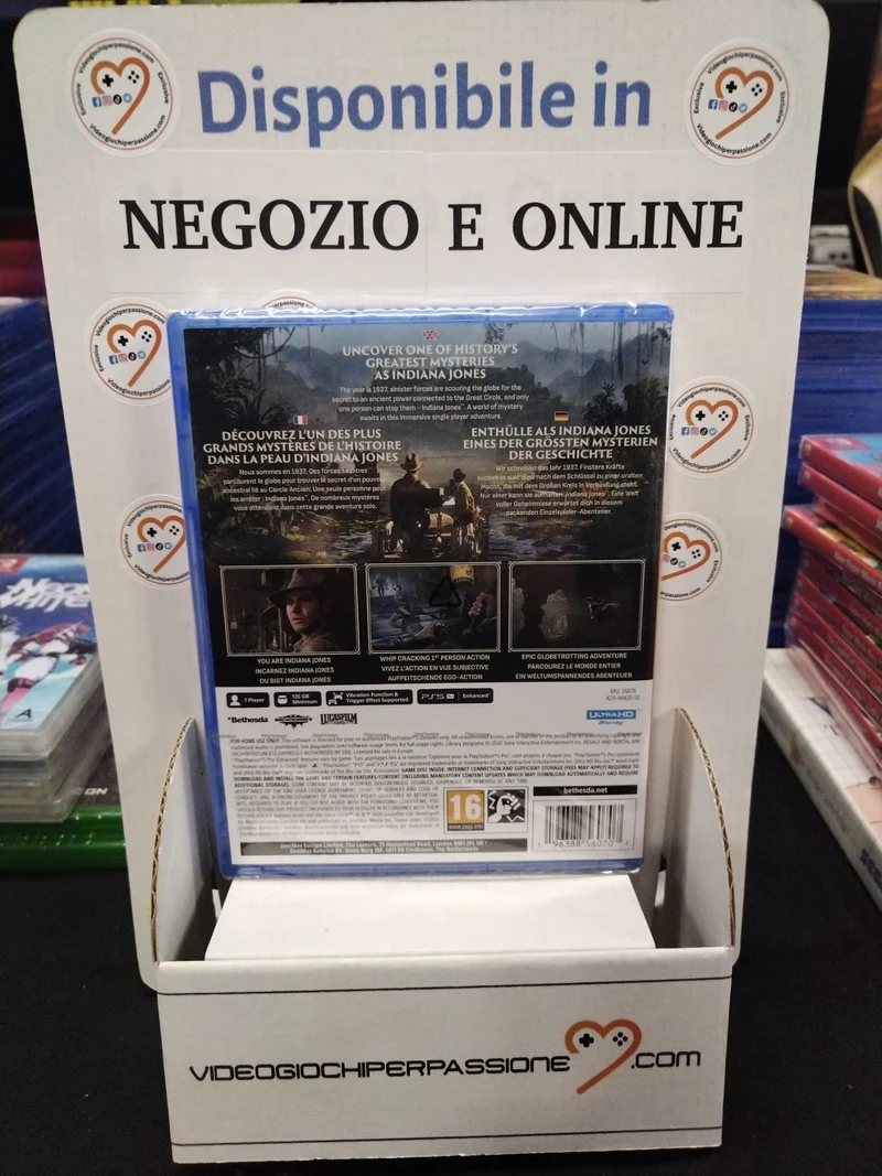 Indiana Jones e L'Antico Cerchio Standard Edition Playstation 5 Edizione Europea