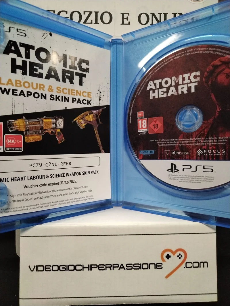 Atomic Heart Playstation 5 Edizione ITA. (usato garantito)