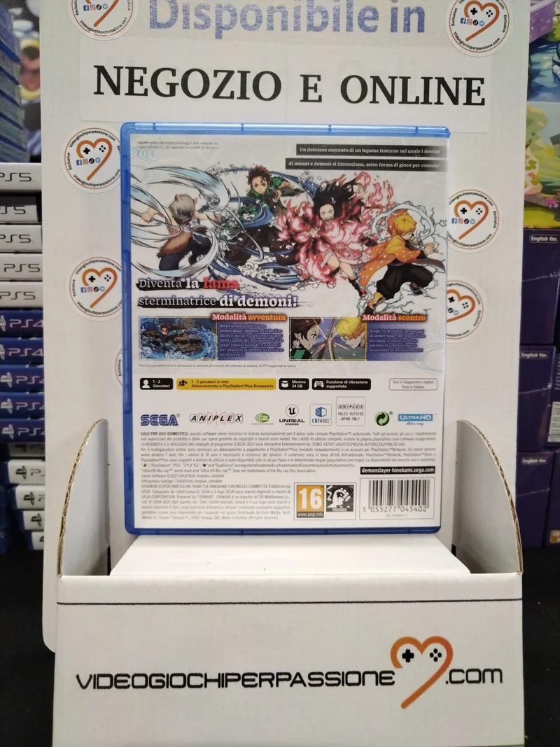 Demon Slayer -Kimetsu no Yaiba- the Hinokama Chronicles - Playstation 5 (usato garantito)