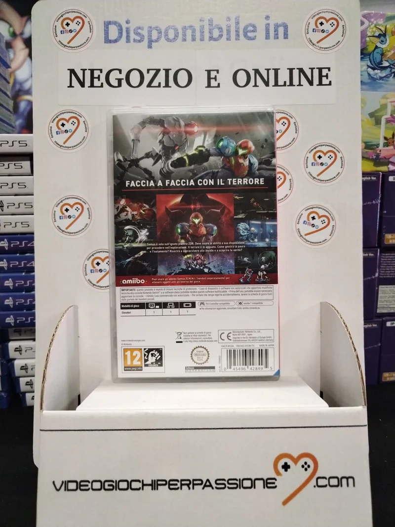 Metroid Dread - Nintendo Switch - Ed. Italiana - Versione su scheda (usato garantito)