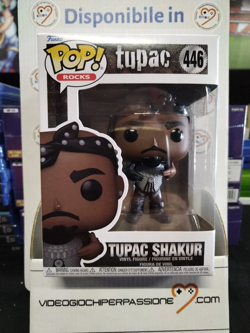 Funko POP! Rocks: Tupac Shakur - California Love -446