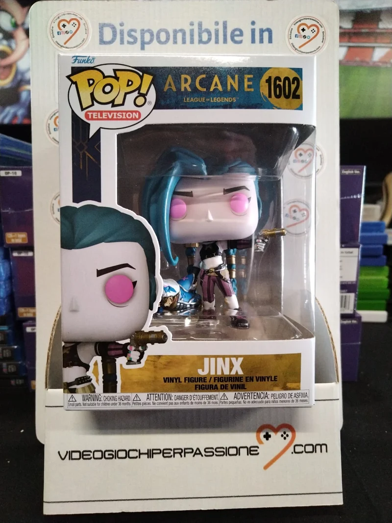 Funko Pop! TV: Arcane LoL - Jinx - Arcane: League Of Legends