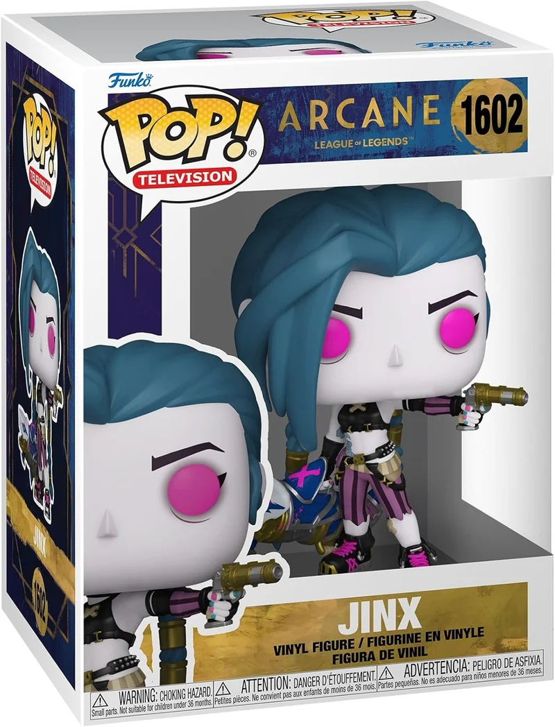 Funko Pop! TV: Arcane LoL - Jinx - Arcane: League Of Legends