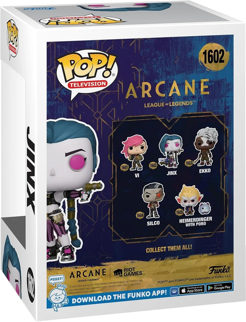 Funko Pop! TV: Arcane LoL - Jinx - Arcane: League Of Legends