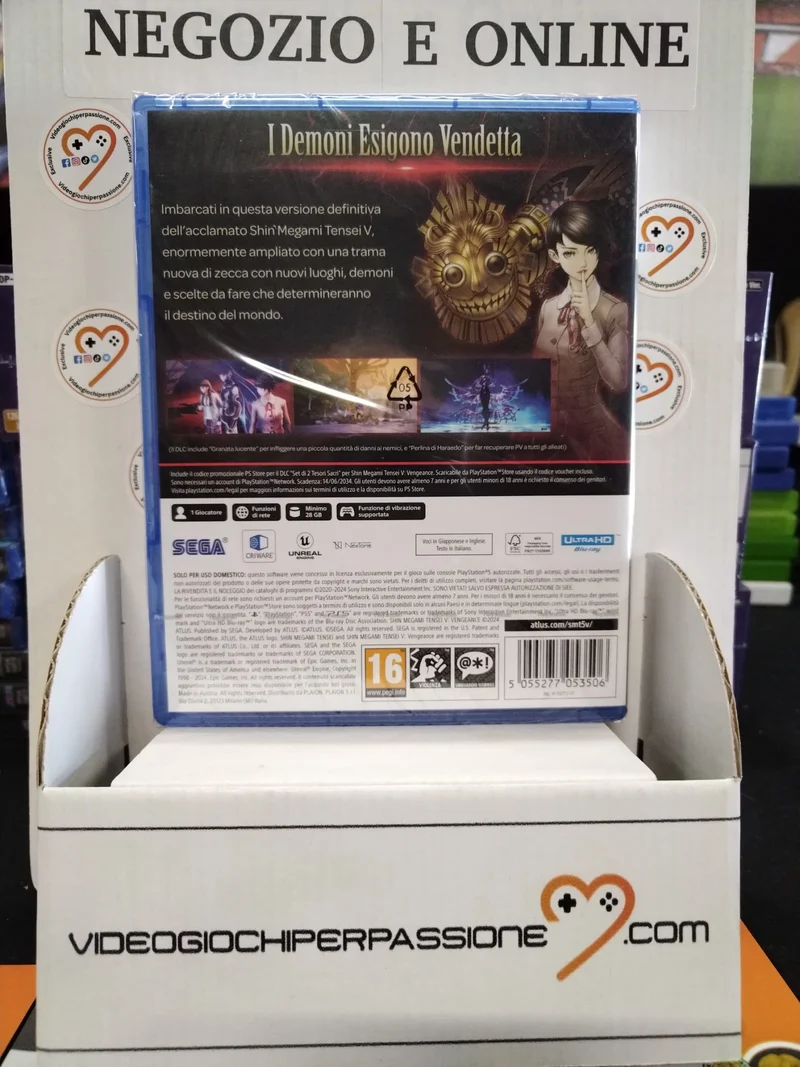 Shin Megami Tensei V Vengeance Playstation 5 Edizione ITALIANA