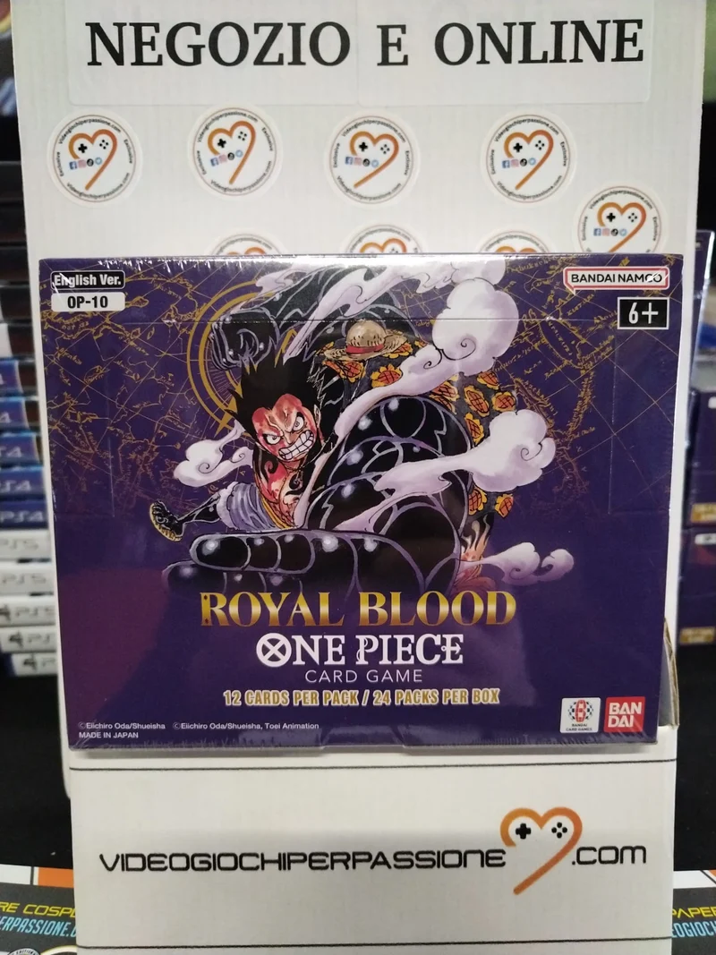 One Piece TCG: Royal Blood Booster Box (OP10) - 24 confezioni (ver. inglese)