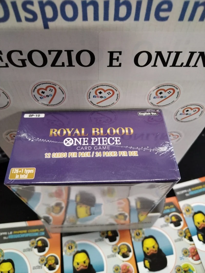 One Piece TCG: Royal Blood Booster Box (OP10) - 24 confezioni (ver. inglese)