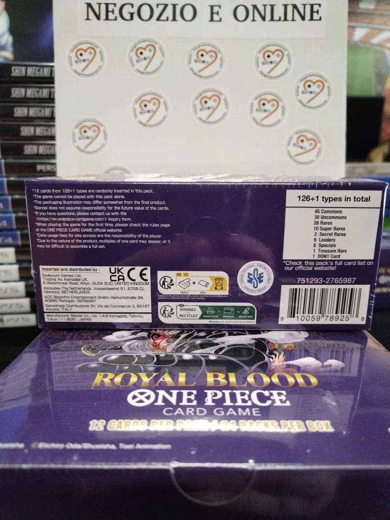 One Piece TCG: Royal Blood Booster Box (OP10) - 24 confezioni (ver. inglese)