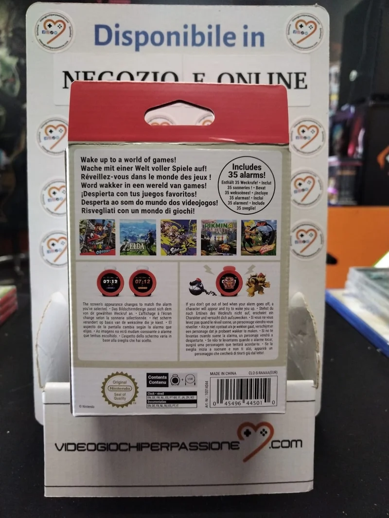 Orologio sonoro Nintendo: Alarmo