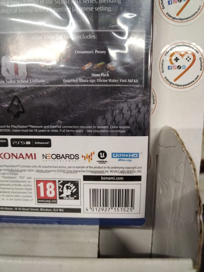 Silent Hill f Day One Edition Playstation 5 Edizione Europea