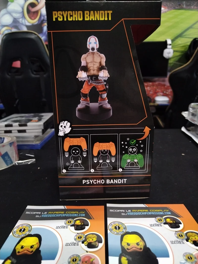 Borderlands Psycho Bandit Cable Guys Figure Porta Smartphone - Controller