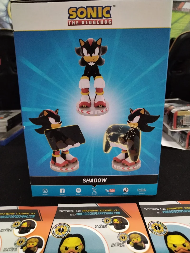 Sonic the Hedgehog -Shadow- Supporto controller telefono Cable Guys