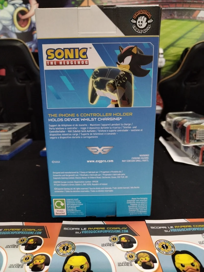Sonic the Hedgehog -Shadow- Supporto controller telefono Cable Guys