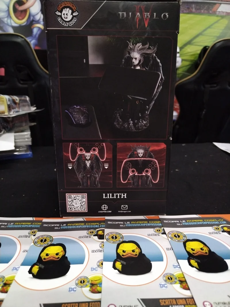 Diablo IV Lilith Cable Guys Supporto di Ricarica 22 cm