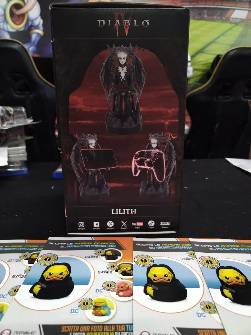 Diablo IV Lilith Cable Guys Supporto di Ricarica 22 cm
