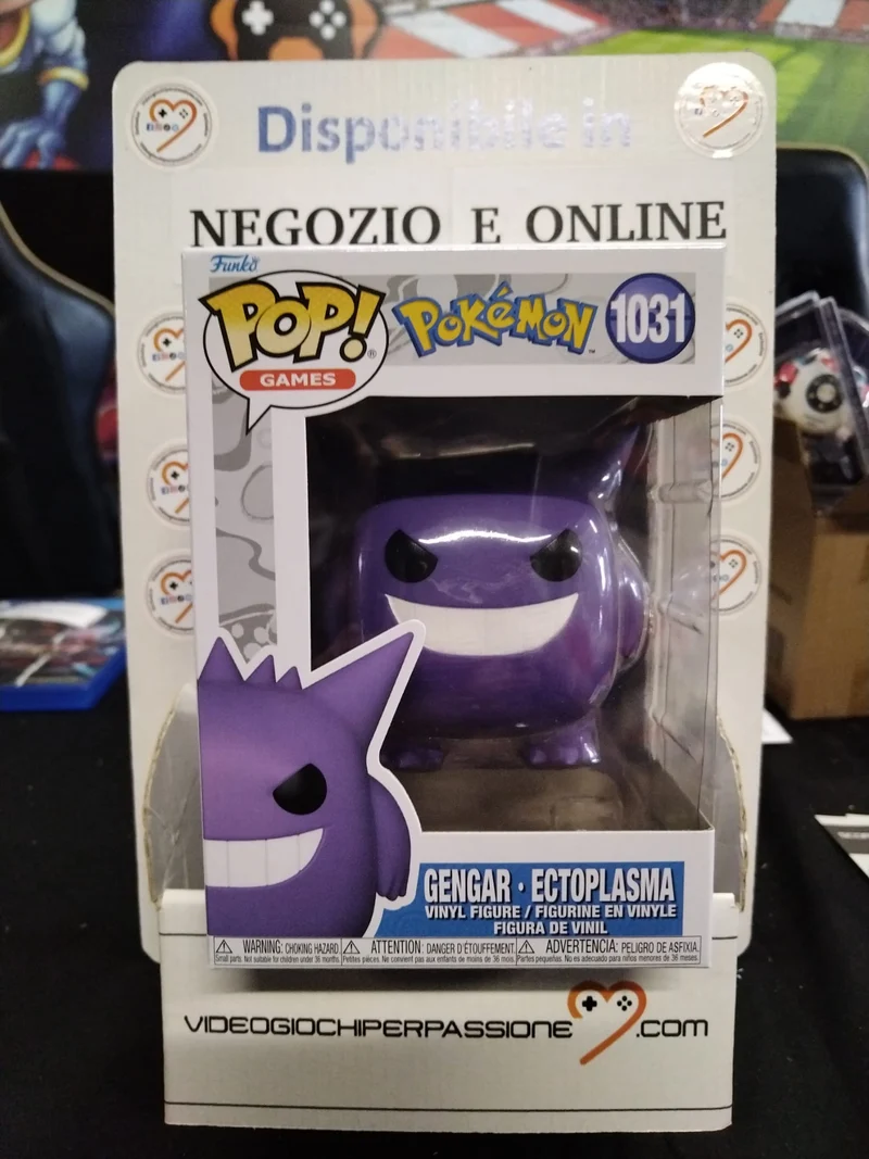 Funko Pop! Games- Pokemon - Gengar Ectoplasma - #1031