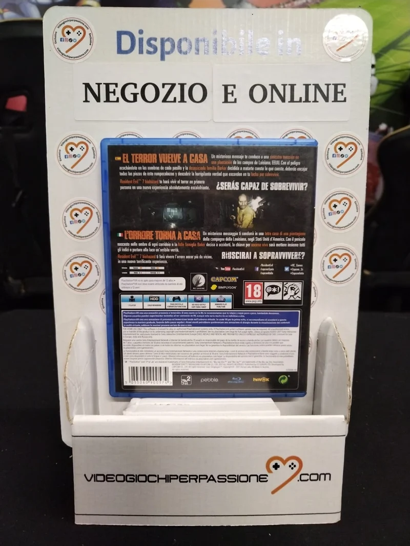Resident Evil 7: Biohazard PS4 (usato garantito)(versione ita. - spa.)
