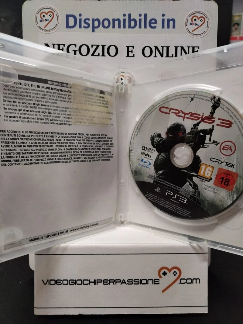 Crysis 3 PS3 (usato garantito)(ver. italiana)