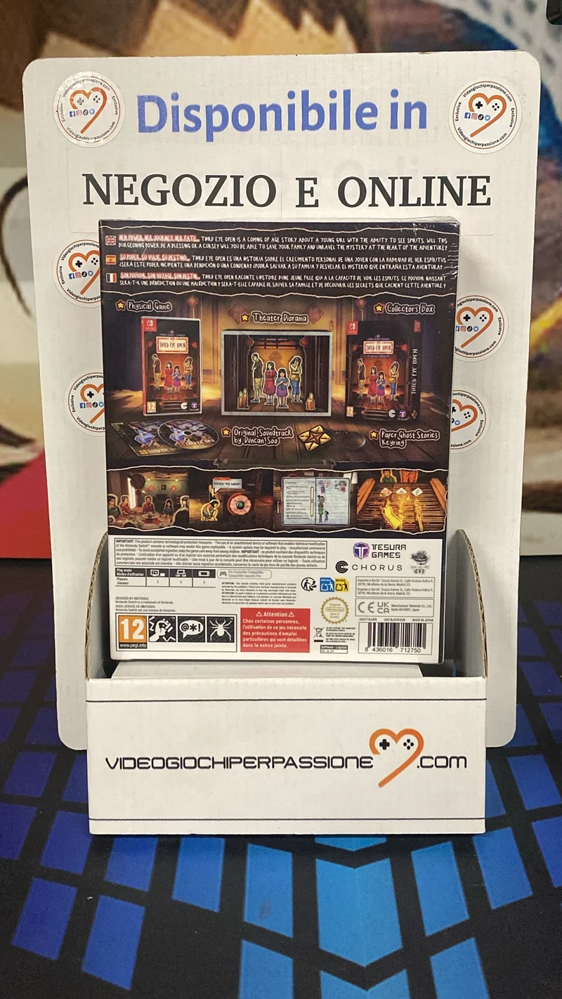 Paper Ghost Stories: Third Eye Open Collector Edition Nintendo Switch Edizione Europea