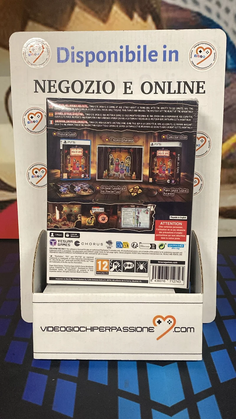 Paper Ghost Stories: Third Eye Open Collector Edition Playstation 5 Edizione Europea
