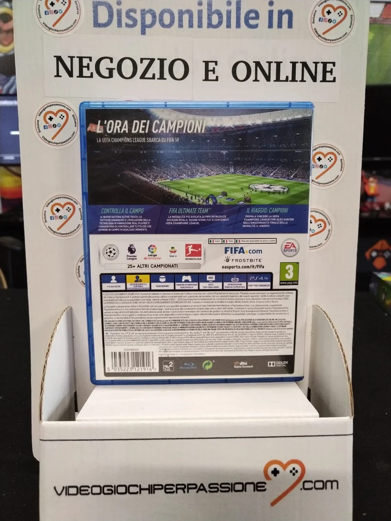 Fifa 19 PS4 (usato garantito)(ver. italiana)