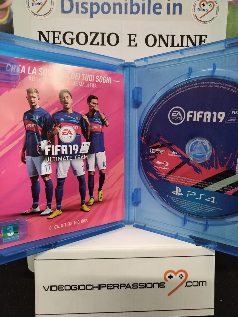 Fifa 19 PS4 (usato garantito)(ver. italiana)