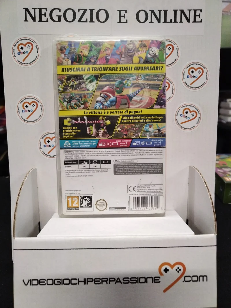 Arms - Nintendo Switch Edizione ITALIANA Versione su scheda (usato garantito)