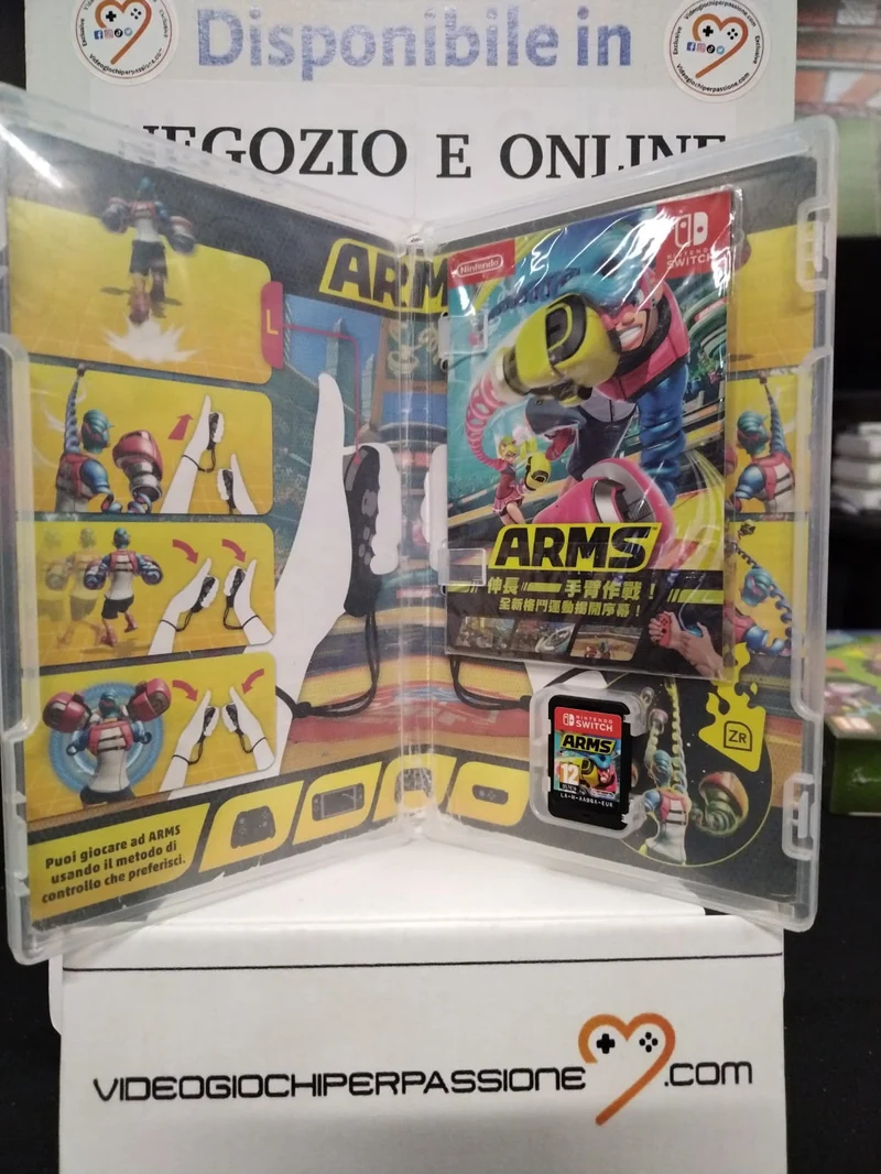 Arms - Nintendo Switch Edizione ITALIANA Versione su scheda (usato garantito)