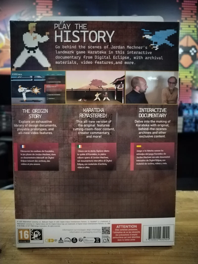 The Making Of Karateka Playstation 5 Deluxe Edition Edizione Europea