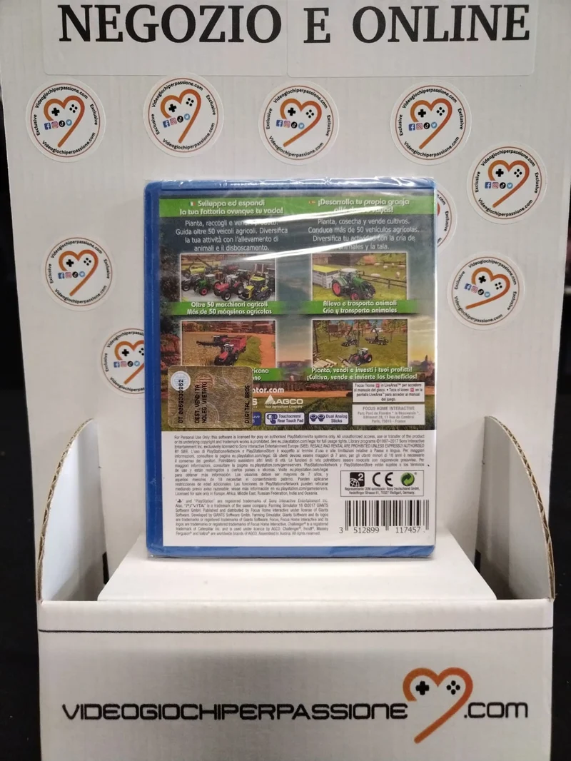 Farming Simulator 18 PS VITA (versione ita.-spa.)