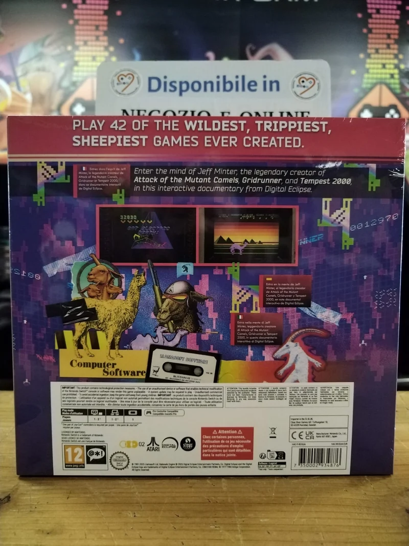 Llamasoft: The Jeff Minter Story Deluxe Edition Nintendo Switch Edizione Europea