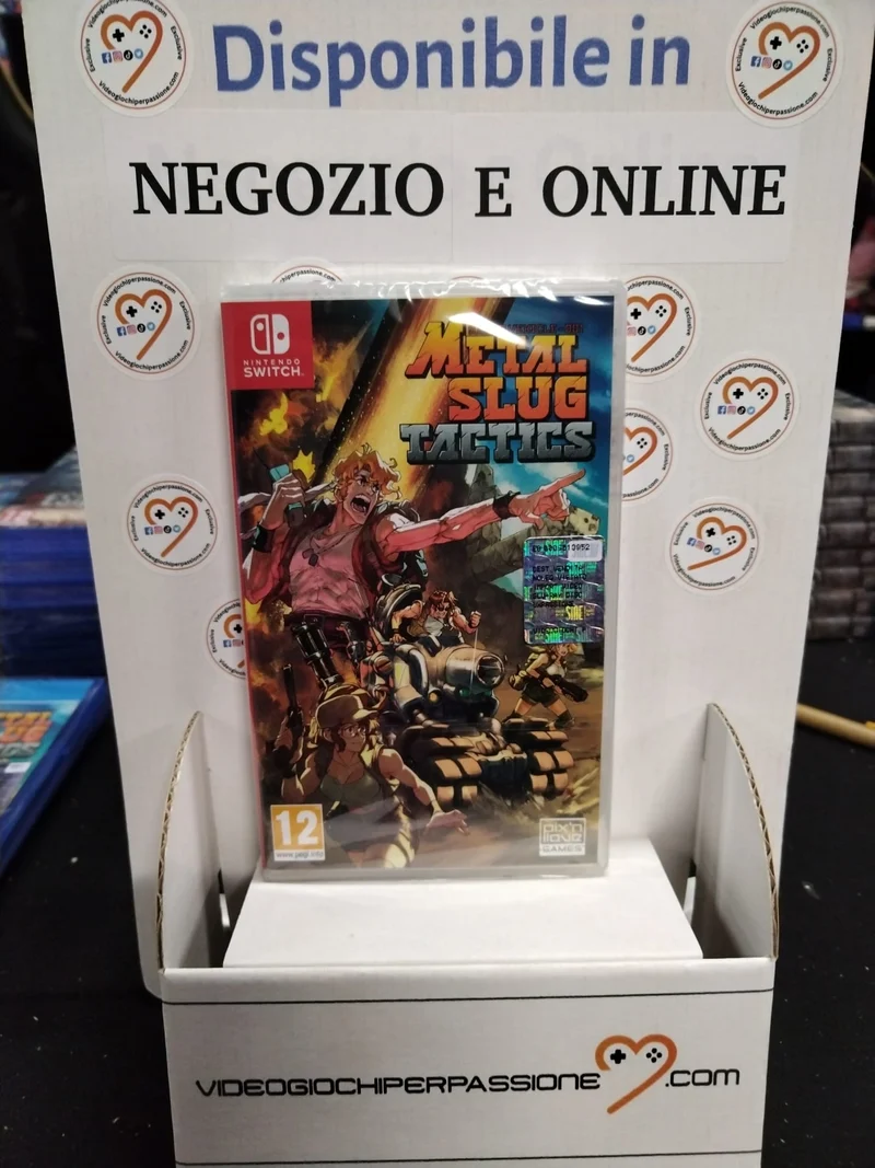 Metal Slug Tactics NINTENDO SWITCH Edizione Europea