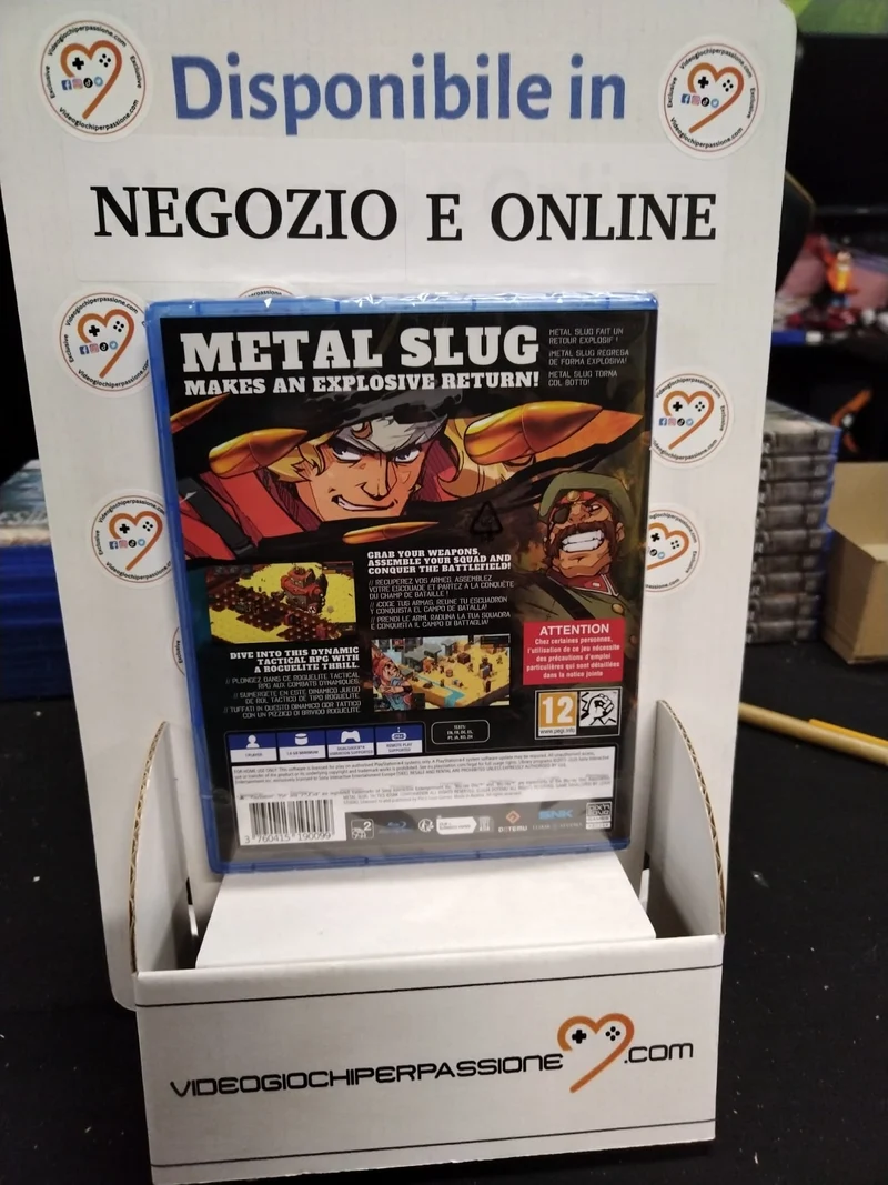 Metal Slug Tactics Playstation 4 Edizione Europea