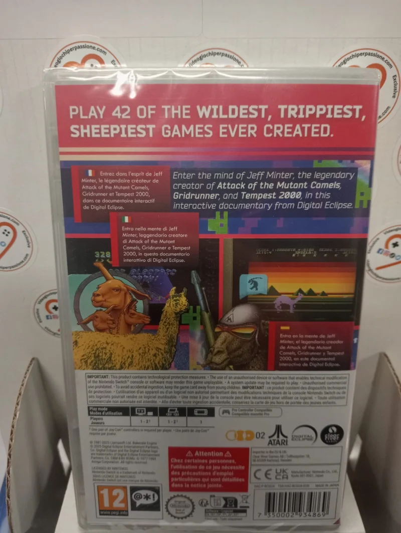 Llamasoft: The Jeff Minter Story Nintendo Switch Edizione Europea
