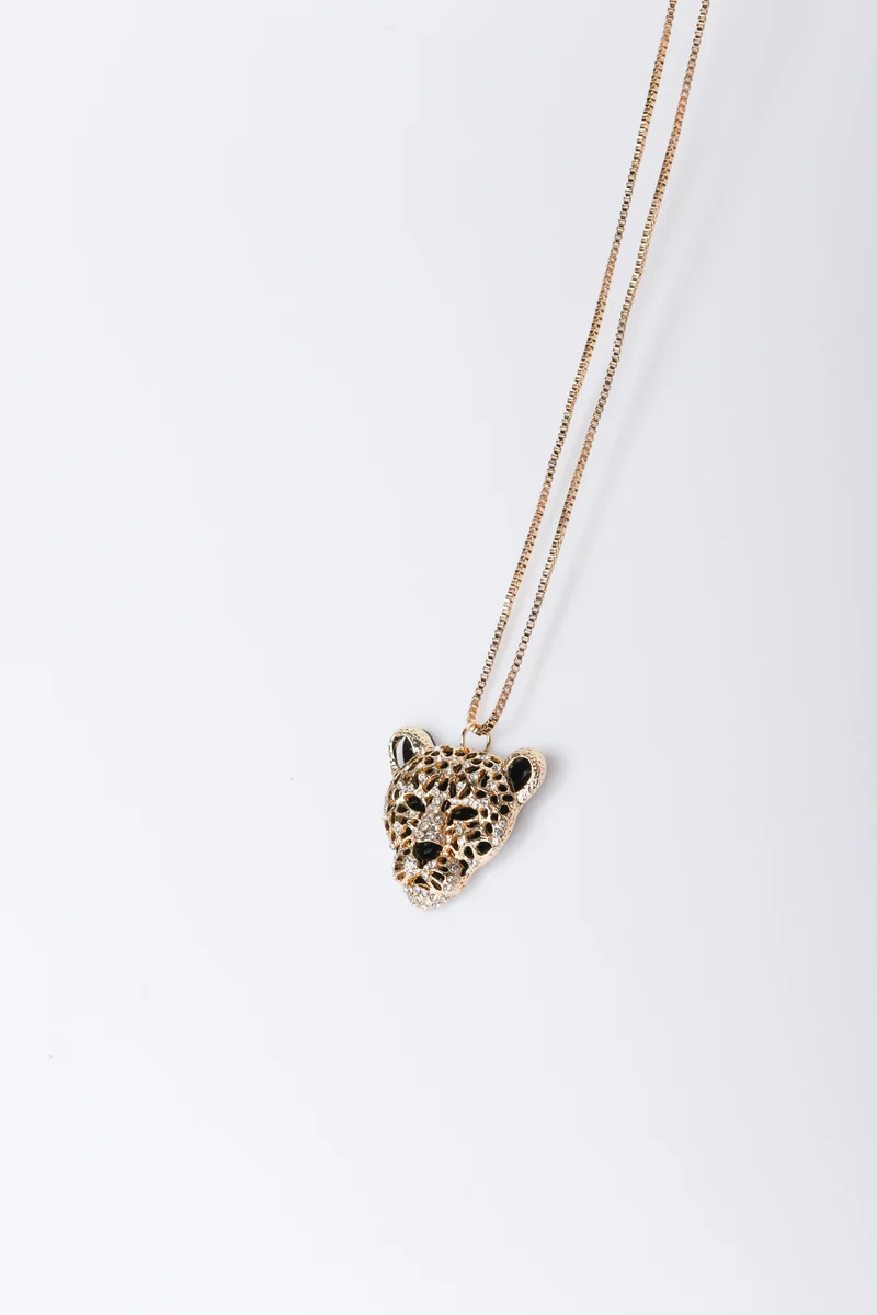 Collana con pendente Tigre