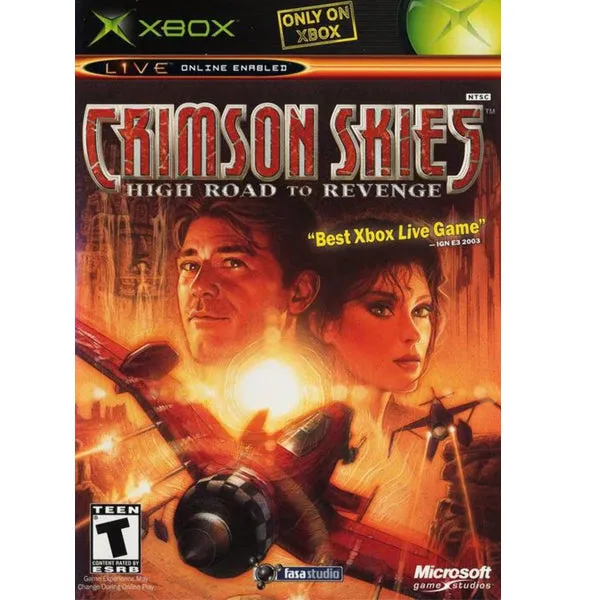Crimson Skies High Road To Revenge Xbox - Usato