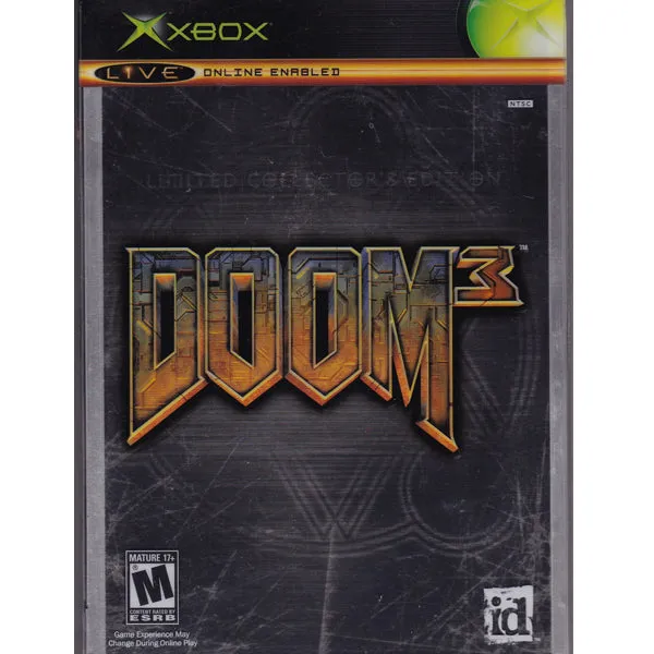 Limited Collector's Edition Doom 3 Xbox - Usato