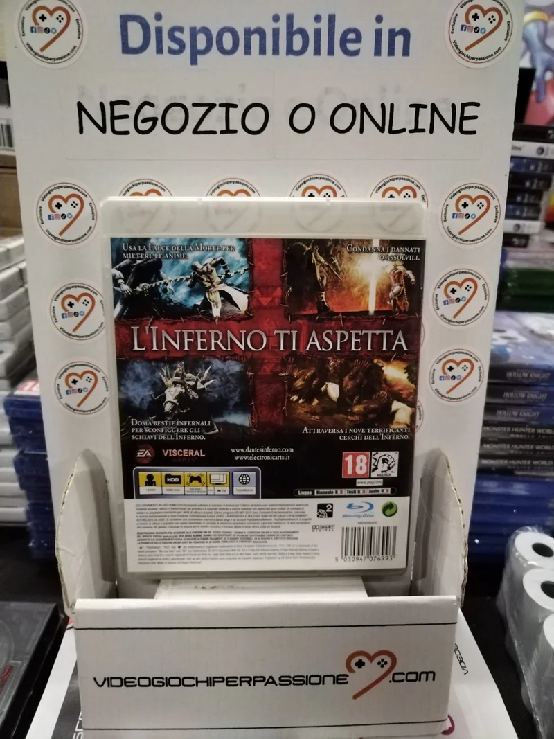 DANTE S INFERNO PS3 (usato garantito)(ver. italiana)