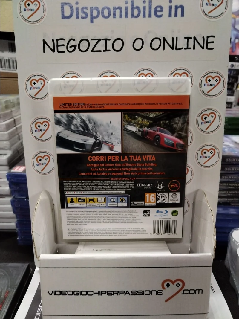 NEED FOR SPEED THE RUN LIMITED EDITION PS3 (usato garantito)(ver. italiana)