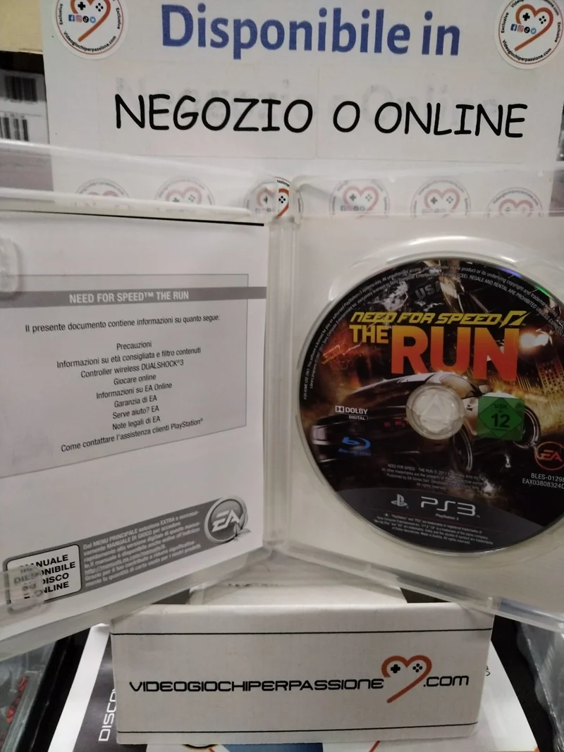 NEED FOR SPEED THE RUN LIMITED EDITION PS3 (usato garantito)(ver. italiana)