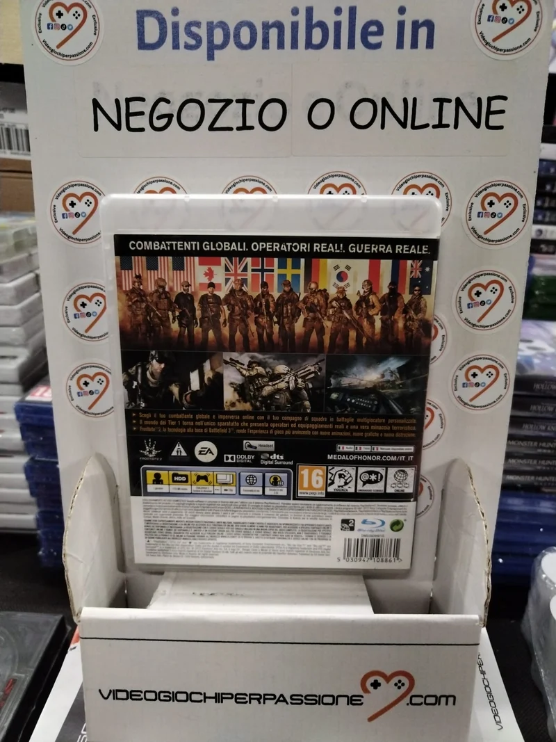 MEDAL OF HONOR WARFIGHTER PS3 (usato garantito)(versione ita.)