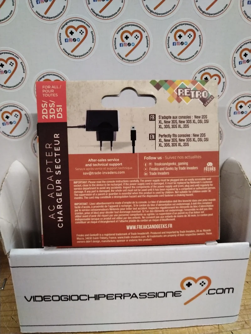 Alimentatore AC 2DS/3DS/DSi FREAKS