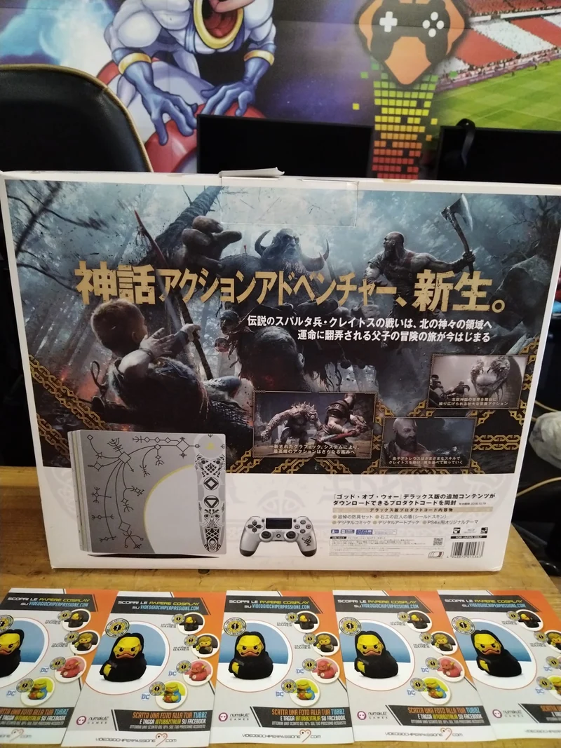 PlayStation 4 PS4 Pro God of War Limited Edition 1TB (usato garantito)