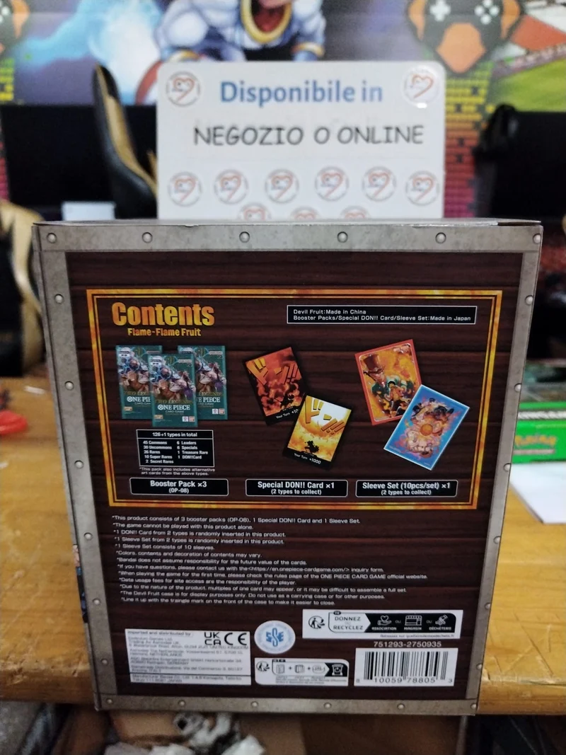 One Piece Card Game - Devil Fruits Collection DF-02 -ENGLISH VER.