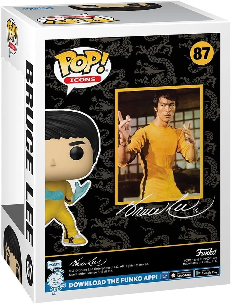 Funko Pop! Icons: Bruce Lee - 87