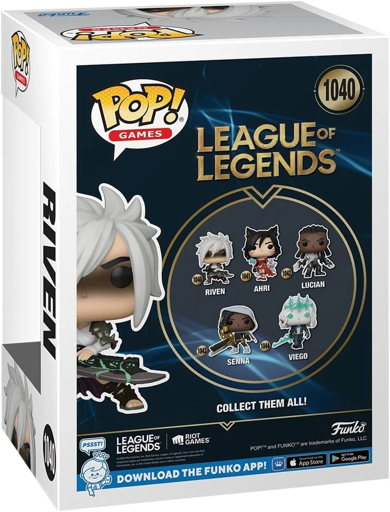 Funko POP! Games: LOL - Riven - League Of Legends - 1040