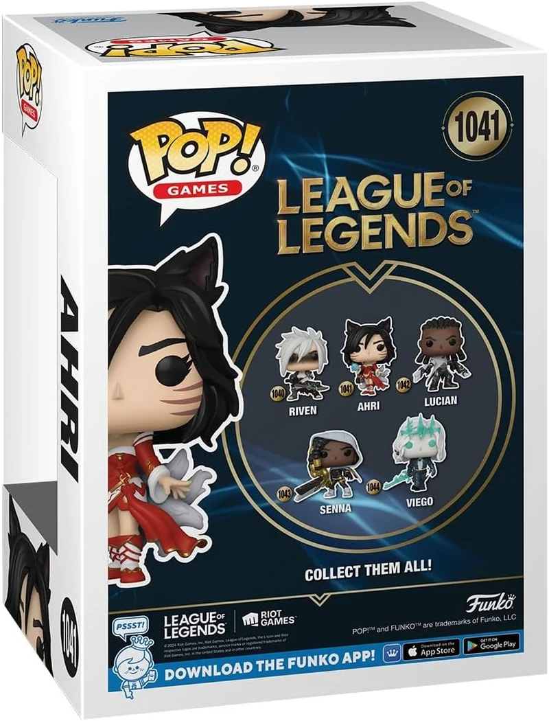 Funko POP! Games: LOL - Ahri - League Of Legends - 1041