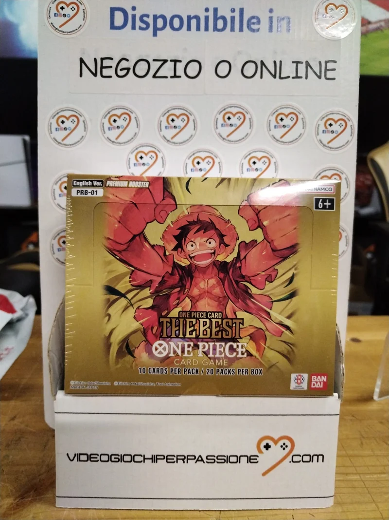 One Piece Card Game The Best PRB-01 Booster Box 20 Buste ENGLISH VER.